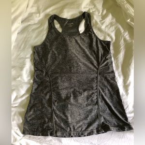 Reebok Women’s Grey Active Running Tank Top Shirt Reflective Small